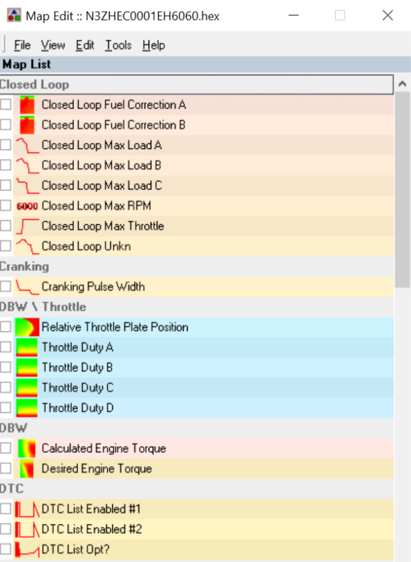 RX8 S1 ECU remap