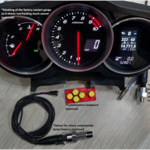 RX8 Cluster Gauge Kit